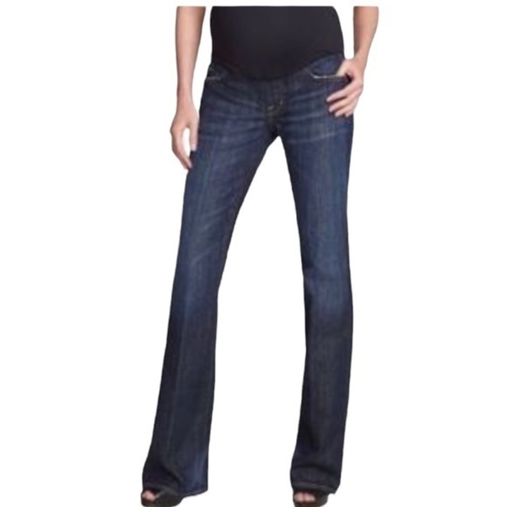 🎉HP🎉 🌸NWT THYME 3 in 1 Stretch Maternity Denim Pant - sz Womens XS